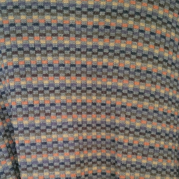 Emme Uno Brown and Black Crewneck Sweater with Classic Fit Soft Texture - Picture 4 of 6